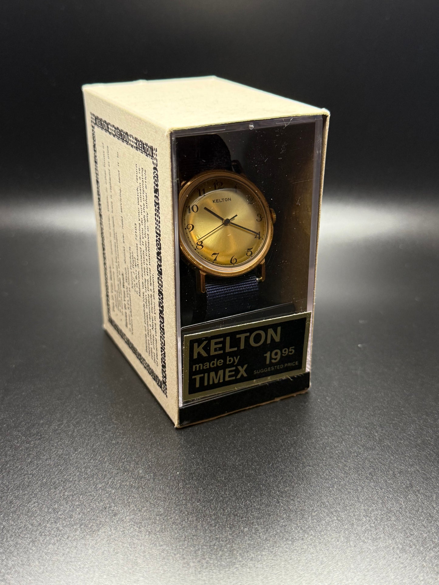 1971 NOS Kelton / Timex Men's Yellow Ref. 25271 Automatic Mechanical Watch (New Old Stock)