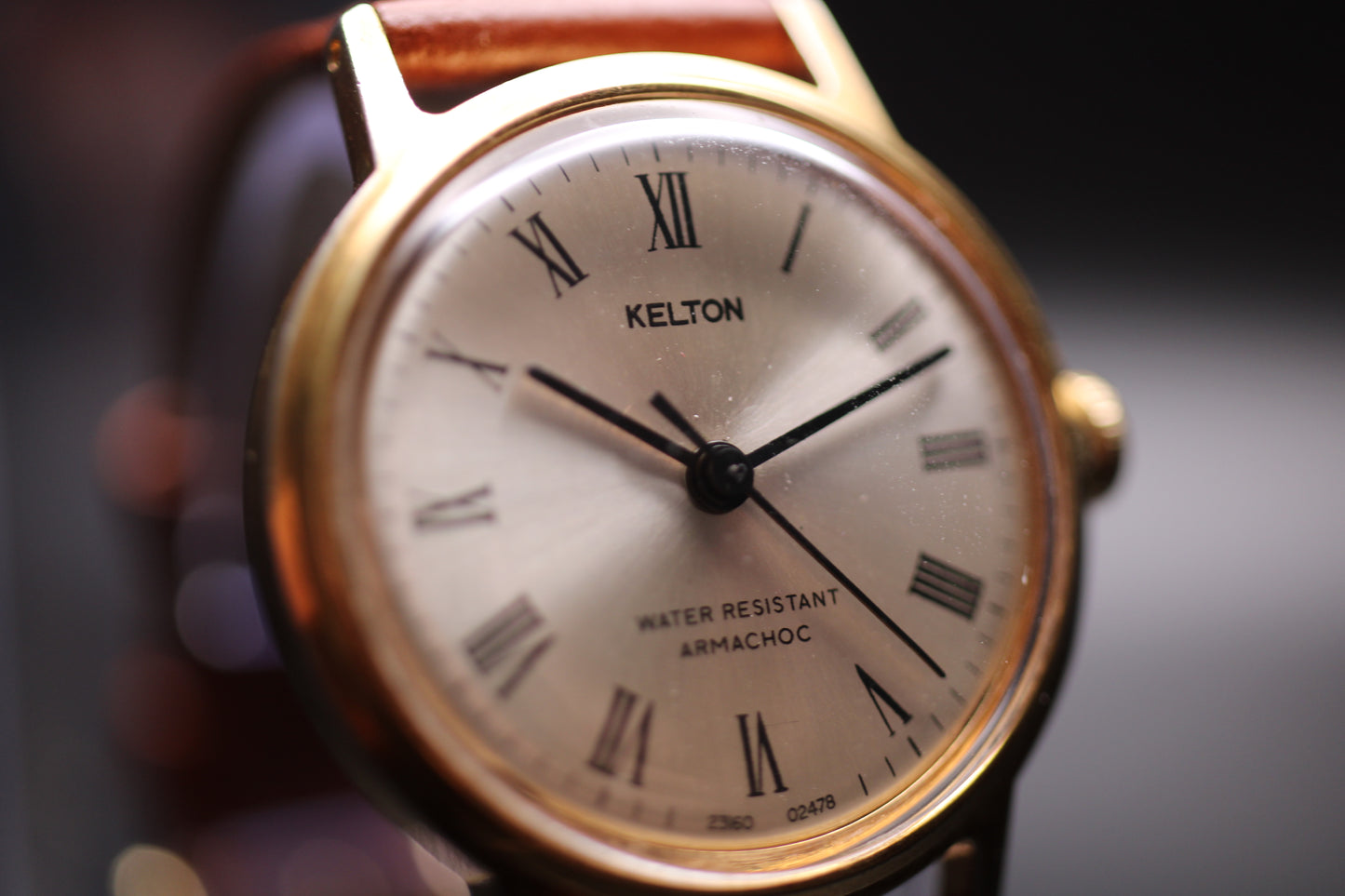 1978 Kelton Roman Numerals Mechanical Watch Ref. 21360-02478