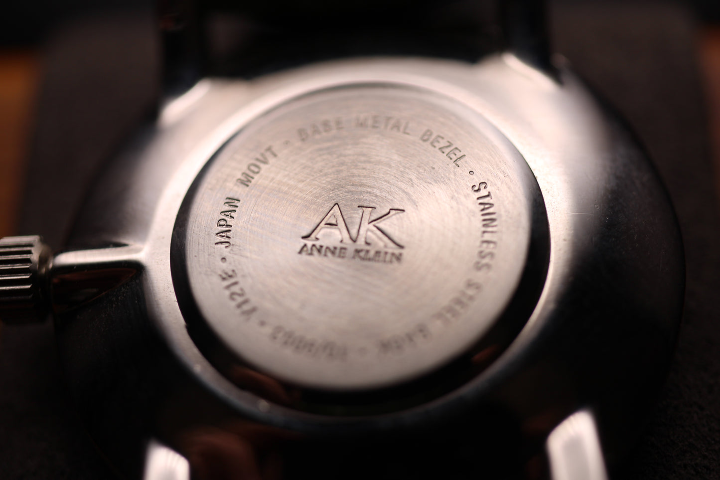 2010s Anne Klein Green Strap Quartz Watch Ref. 10/9003