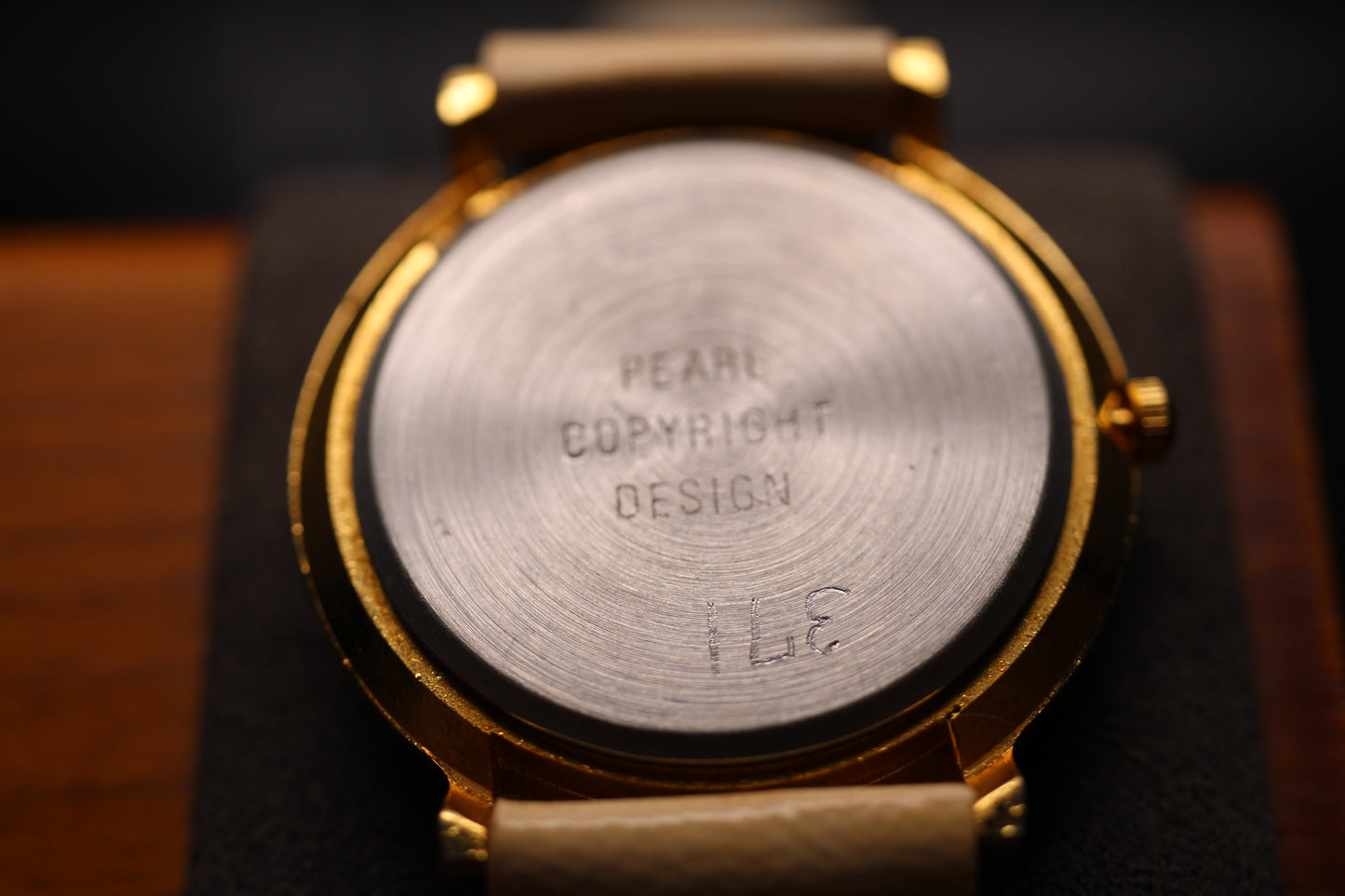 1980s Pearl "The Raven and the Fox" Mystery Dial Quartz Watch