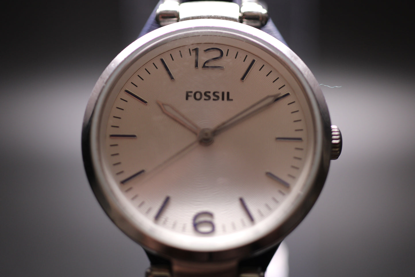 2008 Fossil Bund Leather Strap Quartz Ref. ES3318