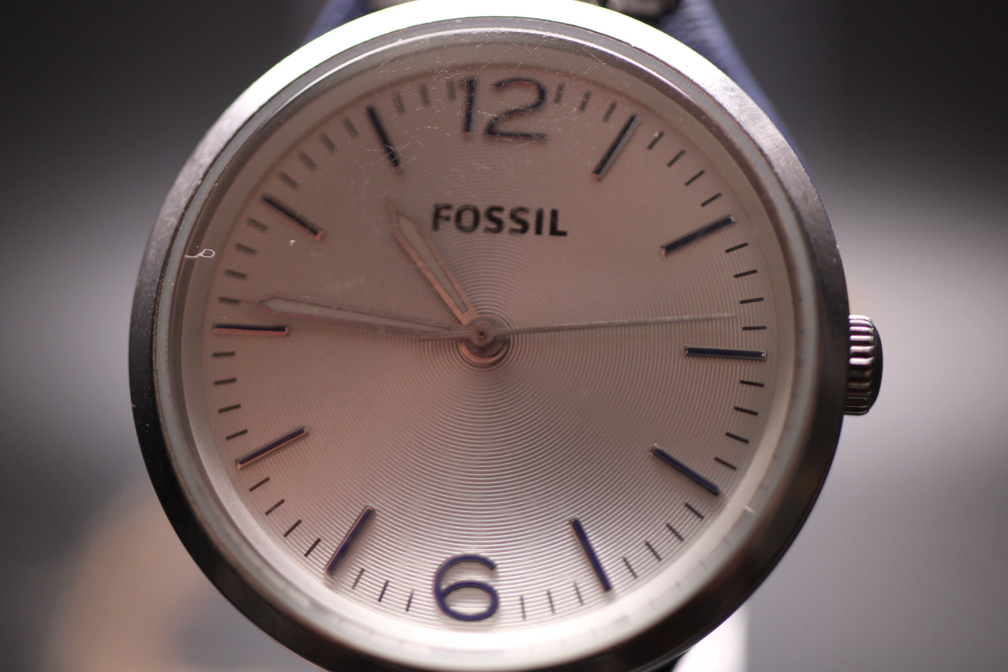 2008 Fossil Bund Leather Strap Quartz Ref. ES3318