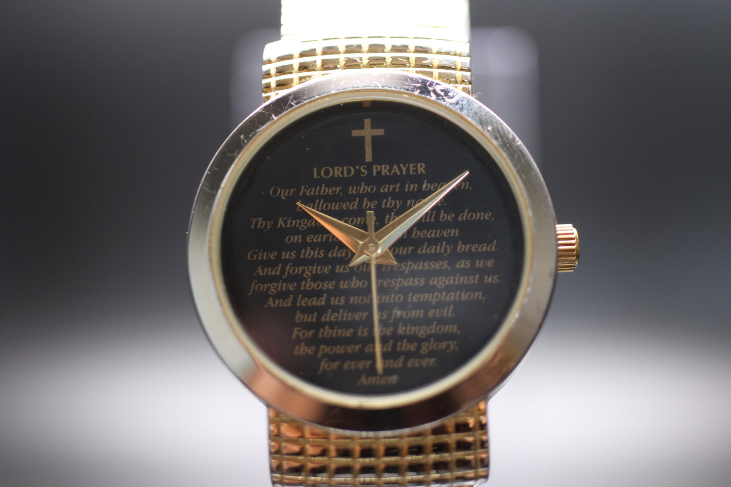 2010s "Watchfactory" Lord's Prayer Quartz Watch