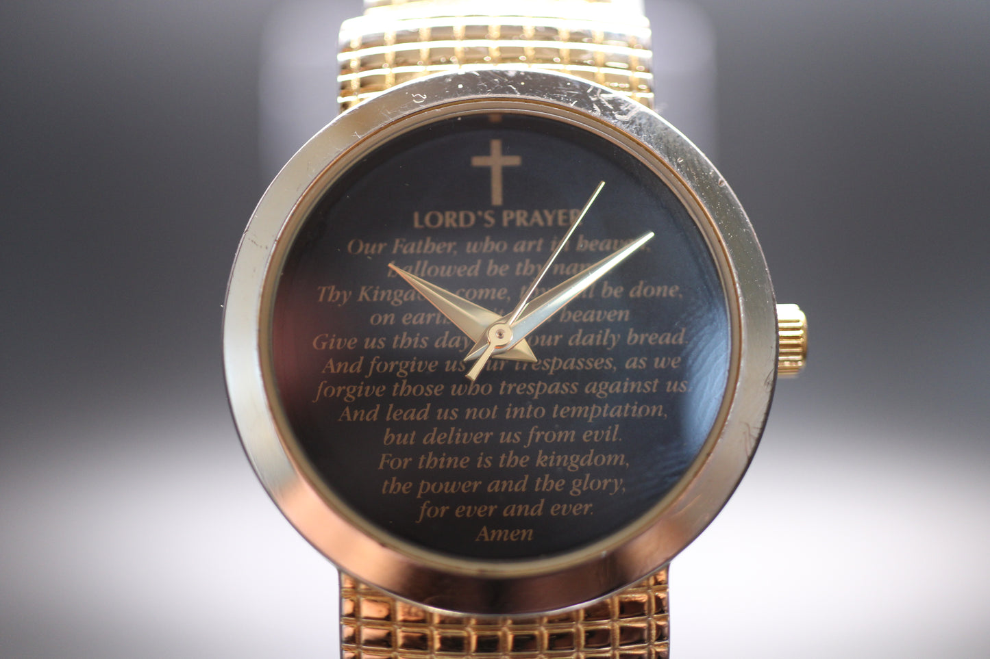 2010s "Watchfactory" Lord's Prayer Quartz Watch
