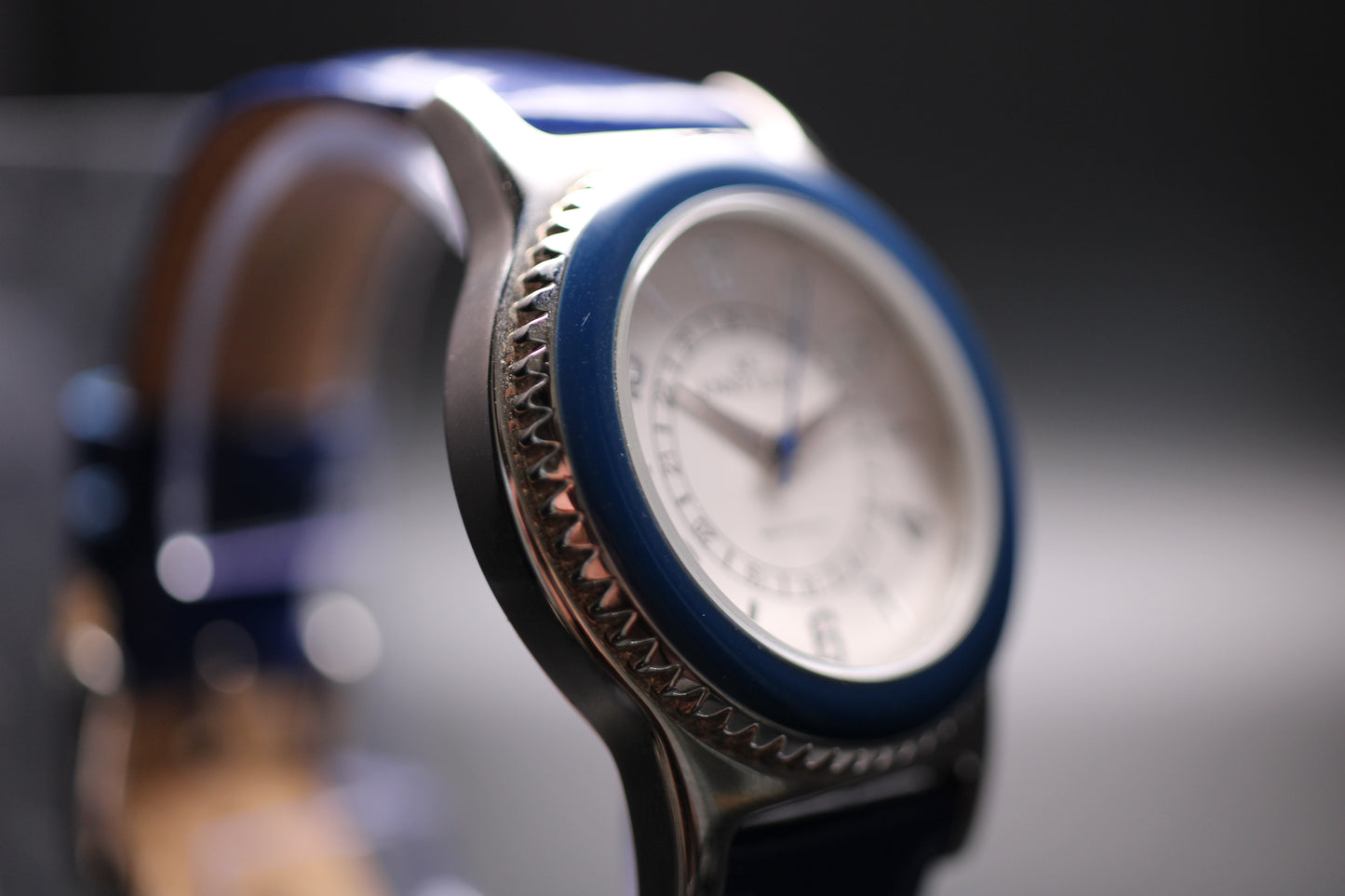2010s Anne Klein Blue Bezel Quartz Ref. 10/8659