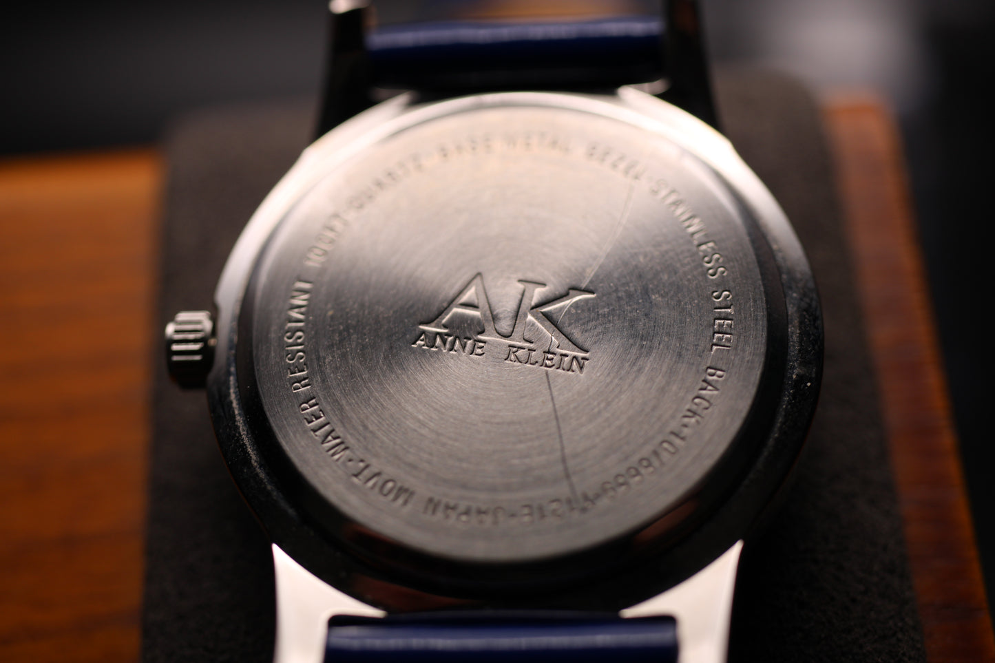 2010s Anne Klein Blue Bezel Quartz Ref. 10/8659