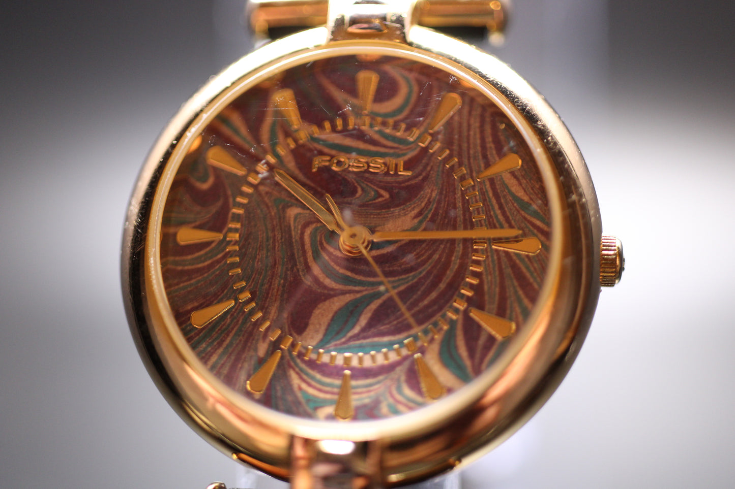 1993 Fossil Art-Deco Prism Crystal Quartz Ref. PC-7393