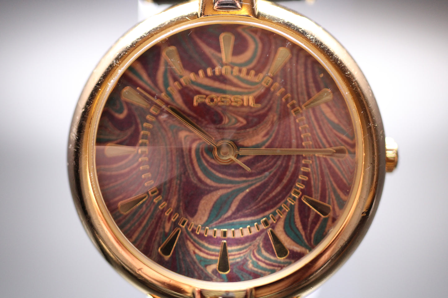 1993 Fossil Art-Deco Prism Crystal Quartz Ref. PC-7393