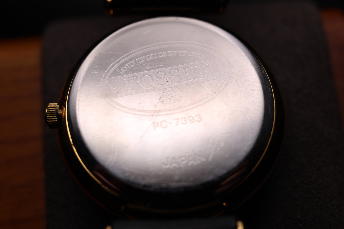 1993 Fossil Art-Deco Prism Crystal Quartz Ref. PC-7393