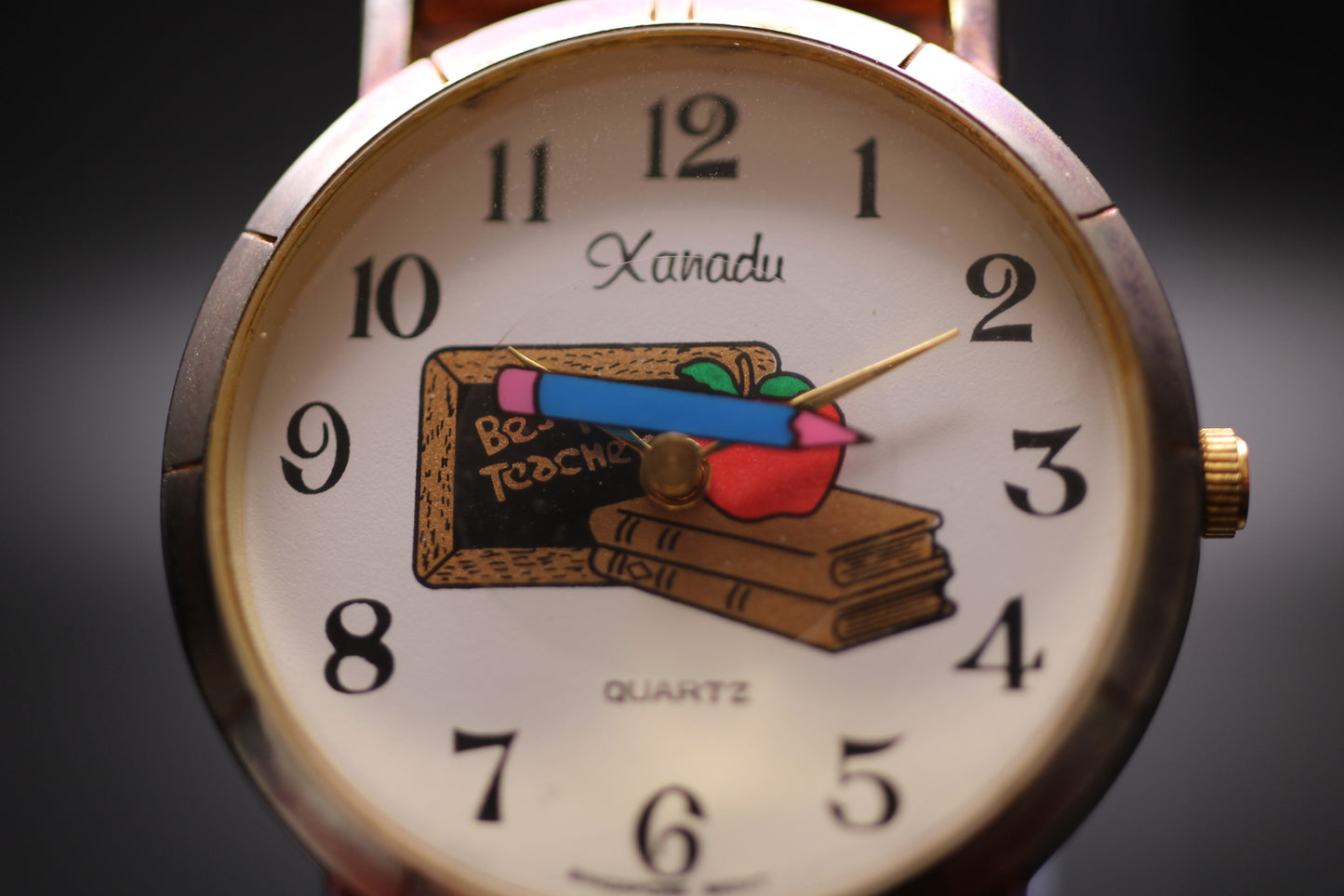 1993 Xanadu Magic Dial "Best Teacher" Quartz Watch
