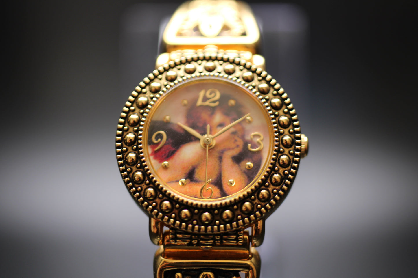 1995 Seiko Instruments Inc. Cherub Sistine Madonna Quartz Watch Ref. F67611-7