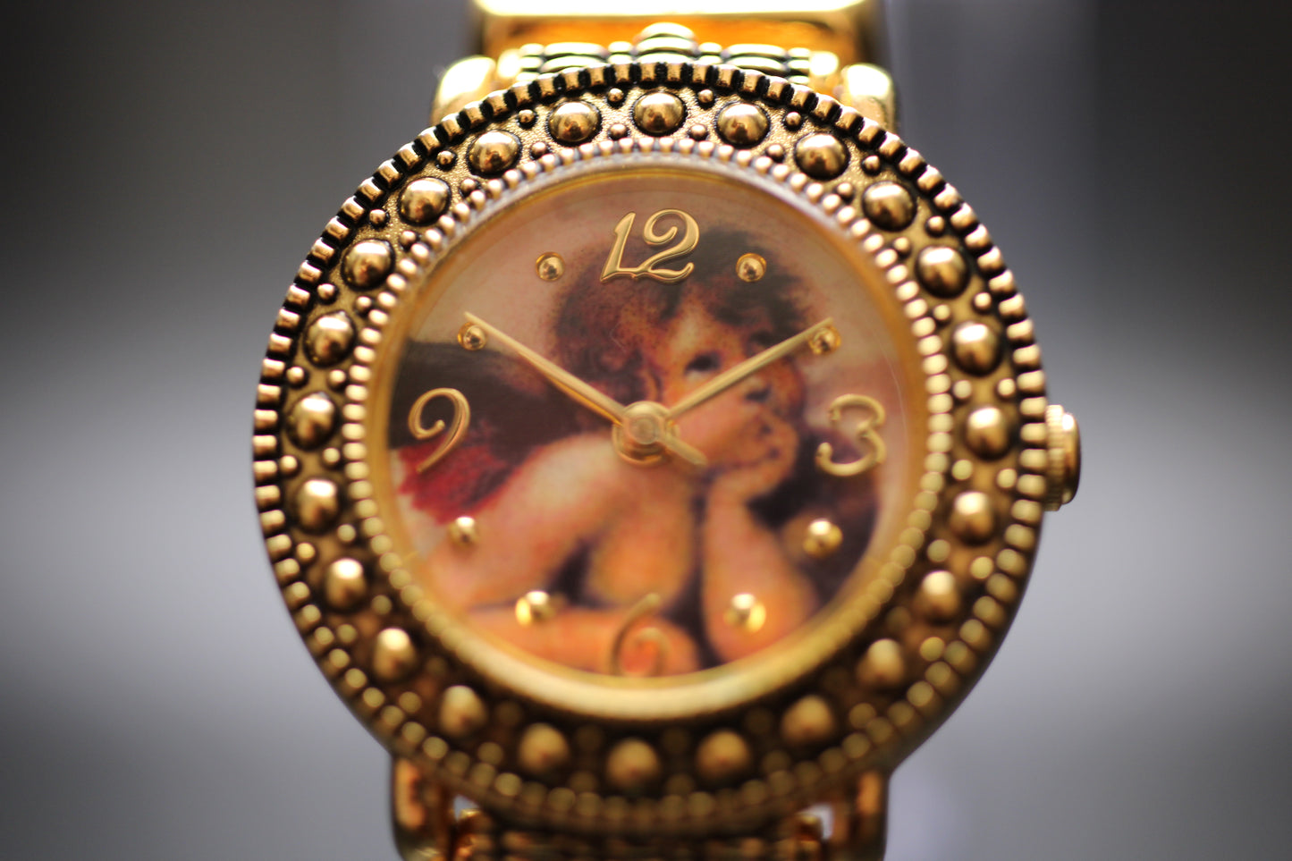 1995 Seiko Instruments Inc. Cherub Sistine Madonna Quartz Watch Ref. F67611-7