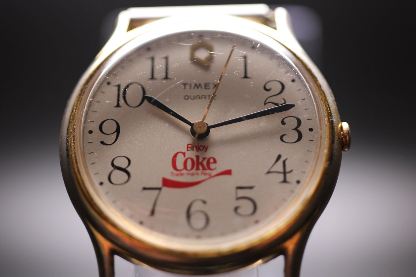 1984 Timex Men's "Q" Coca-Cola Advertising Quartz Watch Ref. 43811