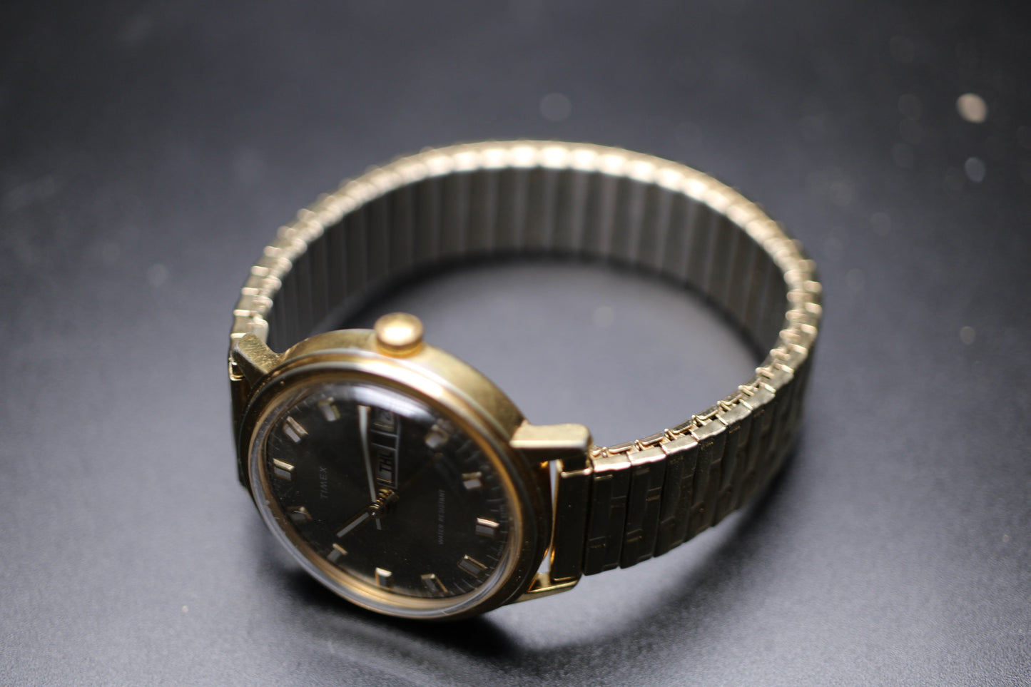 1976 Timex Day-date Marlin Sunburst Mechanical Ref. 268211