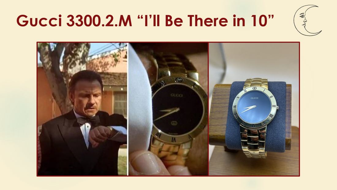 October Featured Restoration: Gucci Pulp Fiction "I'll Be There in 10" 3300.2.M