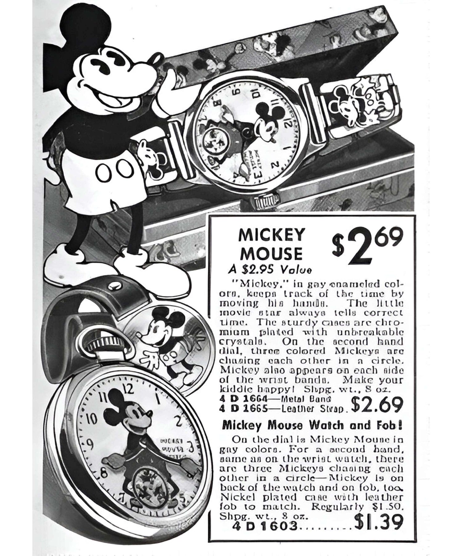 Character Watches - Mickey Mouse