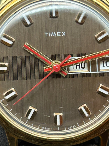 1975 Timex Mercury Daydate Mechanical Watch Ref. 16860 02775