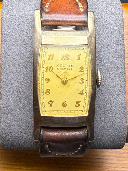 1940s Kelton "Drake" Curved Mechanical Watch Ref. 120923891