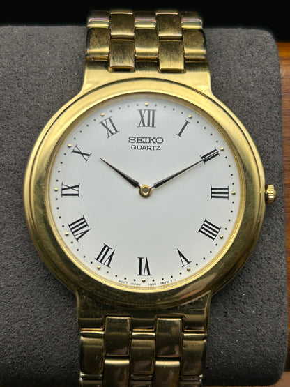 1992 Seiko Roman Numeral Quartz Watch Ref. 7N00-7A70 267624