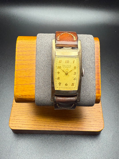 1940s Kelton "Drake" Curved Mechanical Watch Ref. 120923891