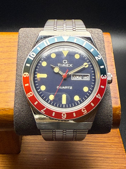 2019 Timex Q Reissue Pepsi Dial Ref. TW2T80700