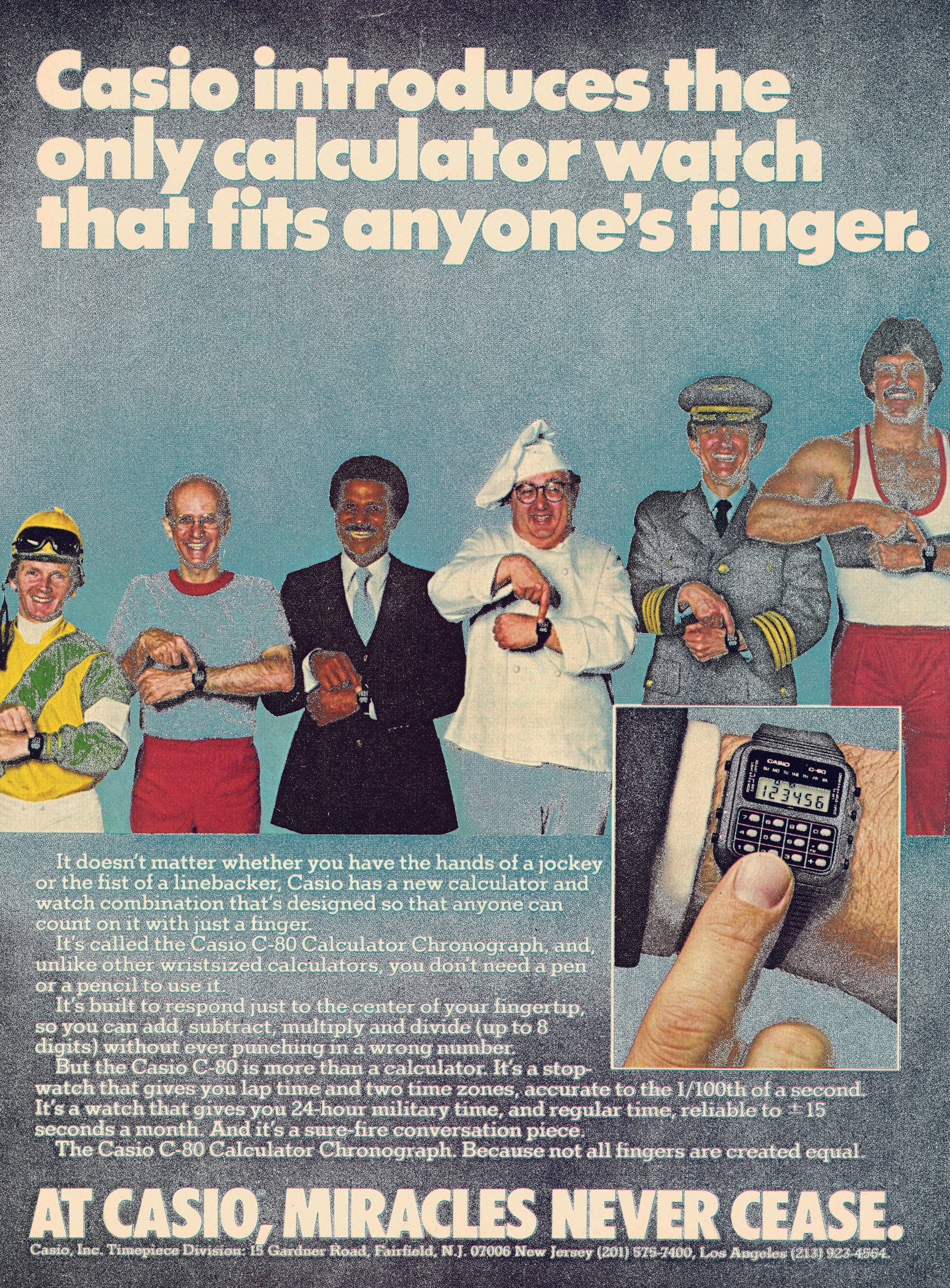 Print Ads: Casio – The Vintage Wristwatch