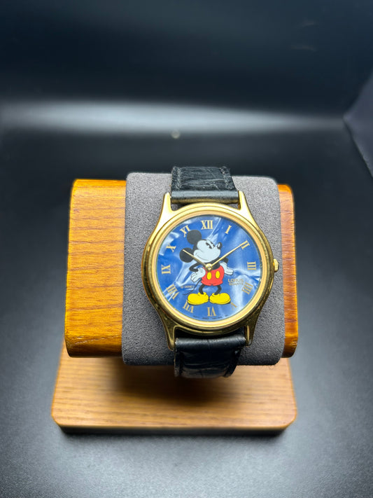 1987 Lorus Disney Mickey Mouse Quartz Character Watch Ref. V500-7848 HR1