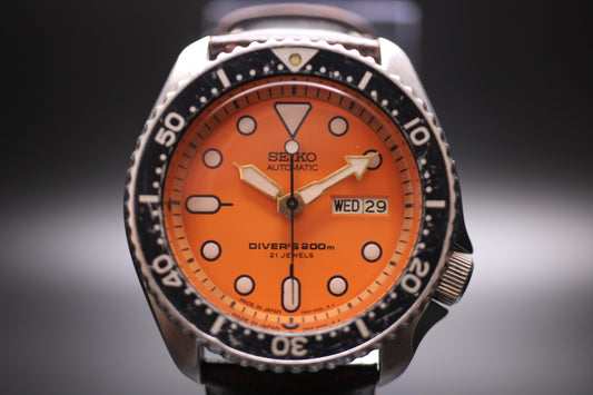 2002 Seiko Diver SKX011J 7S26-0020 Automatic Watch