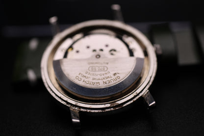 1947 Gruen 25-Jewel Stunning Patina Autowind Automatic Watch Ref. 570 SS-114