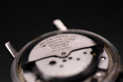 1947 Gruen 25-Jewel Stunning Patina Autowind Automatic Watch Ref. 570 SS-114