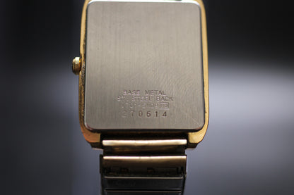 1998 Seiko Tank Quartz Ref. 270614