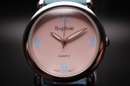 2010s Sophie Quartz Pink Dial Women's Watch