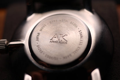 2010s Anne Klein Green Strap Quartz Watch Ref. 10/9003