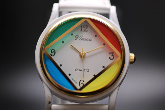 1988 Vienna Art Deco Quartz Watch Ref. SQ178