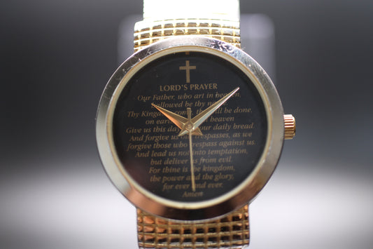 2010s "Watchfactory" Lord's Prayer Quartz Watch