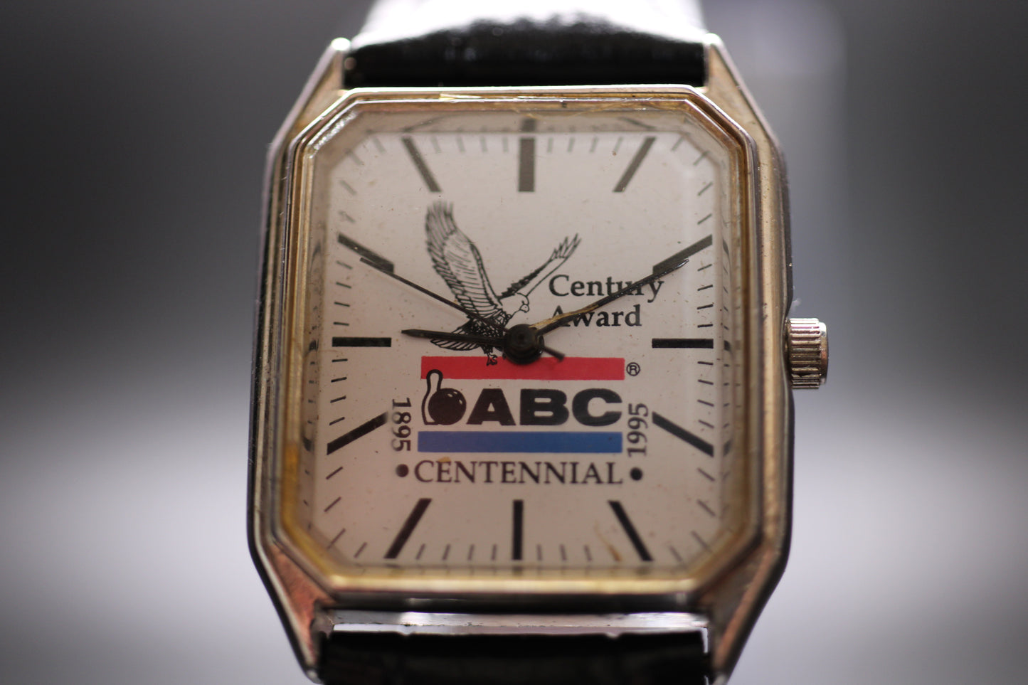 1995 American Bowling Congress Centennial Tank Quartz Watch