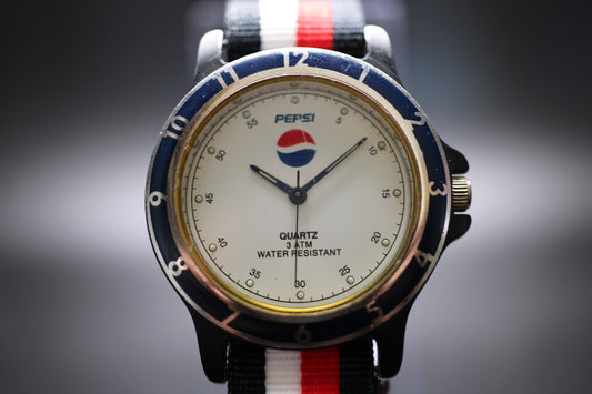 1995 Pepsi Official Promotional / Advertisement Quartz Watch