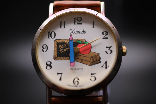 1993 Xanadu Magic Dial "Best Teacher" Quartz Watch