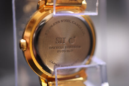 1995 Seiko Instruments Inc. Cherub Sistine Madonna Quartz Watch Ref. F67611-7