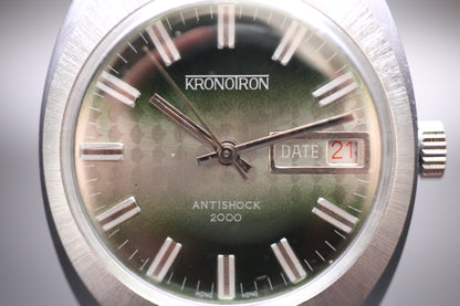 1974 Kronotron Antishock 2000 Mechanical Watch
