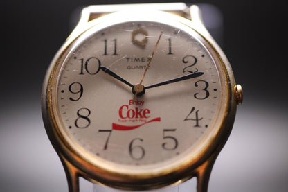 1984 Timex Men's "Q" Coca-Cola Advertising Quartz Watch Ref. 43811
