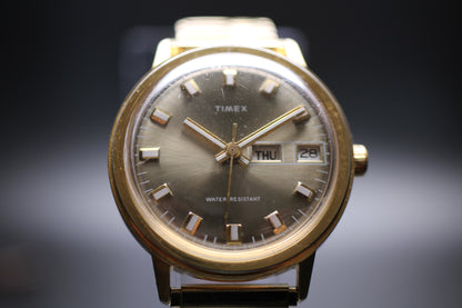1976 Timex Day-date Marlin Sunburst Mechanical Ref. 268211