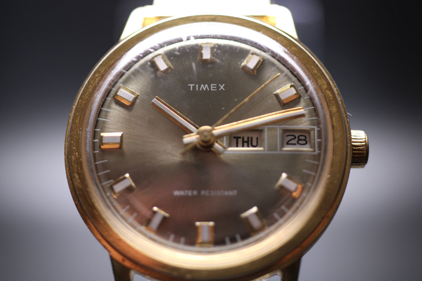 1976 Timex Day-date Marlin Sunburst Mechanical Ref. 268211