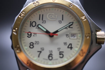 1996 Colt Classic Adventure Series "CW1 Monte Carlo" Quartz Ref. 095 1055 with Original Box