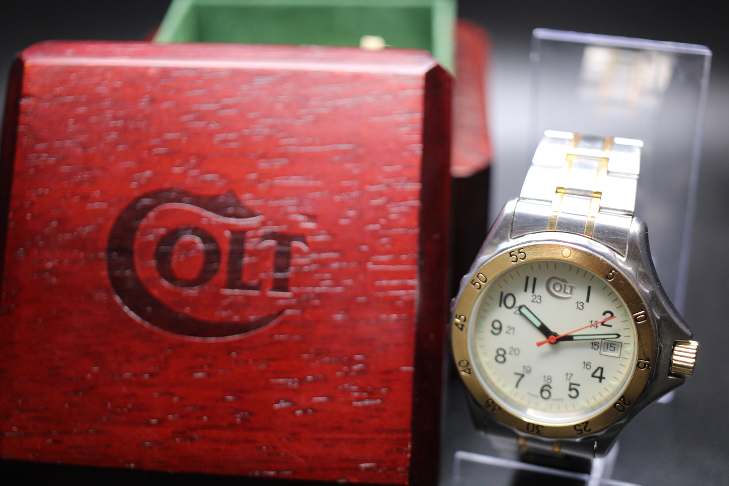 1996 Colt Classic Adventure Series "CW1 Monte Carlo" Quartz Ref. 095 1055 with Original Box