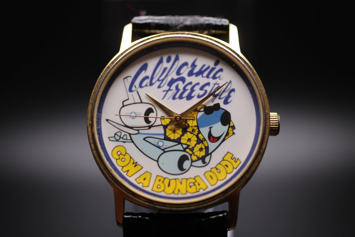 1990s McDonnell Douglas KC-10A Extender Nose Art Quartz Watch