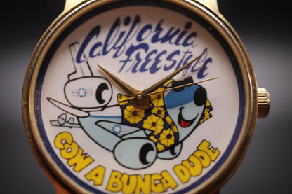 1990s McDonnell Douglas KC-10A Extender Nose Art Quartz Watch