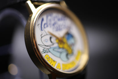 1990s McDonnell Douglas KC-10A Extender Nose Art Quartz Watch