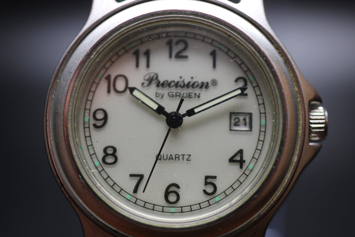 1990s Gruen Precision Quartz Field Ref. GP420MN