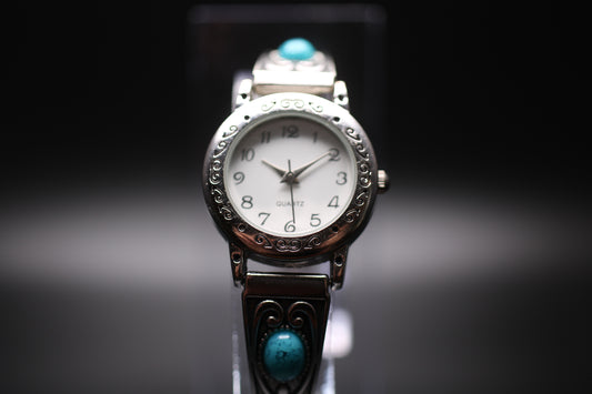 2003 Accutime Ladies Quartz Turquoise Bracelet Ref. WML2003WML
